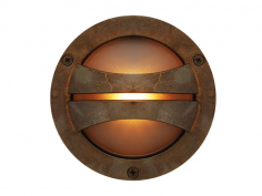 Seri 140mm semi-flush wall light