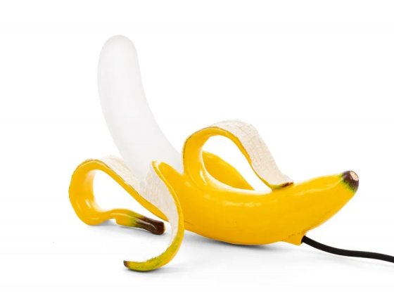 Banana lamp yellow huey