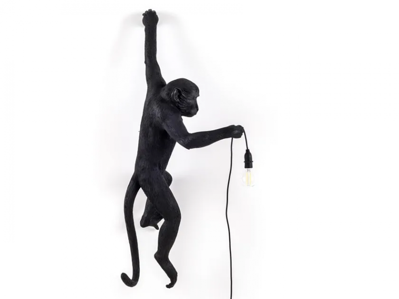 The monkey lamp black hanging