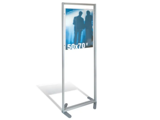 Freestandng display stand poster 50x70