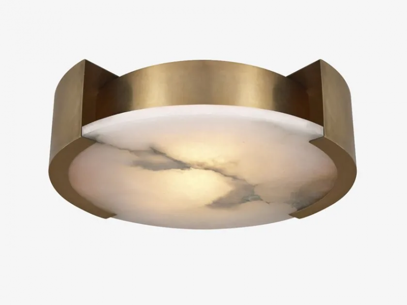 Melange large flush mount