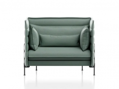 Alcove love seat lowback lounge