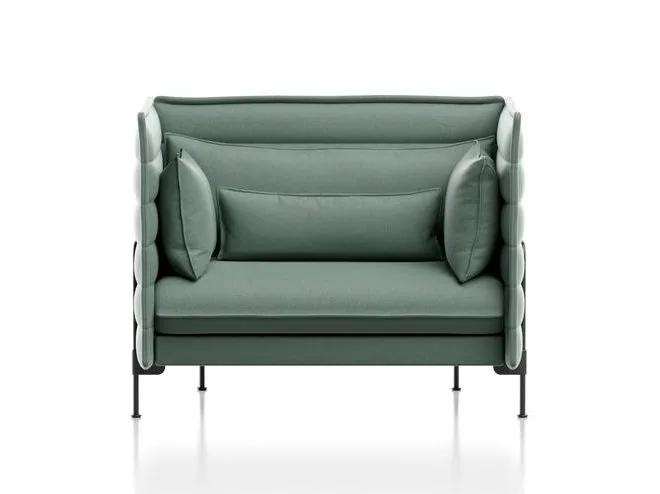 Alcove love seat lowback lounge