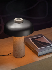 Reverse table lamp