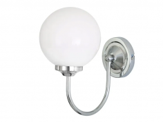 Bragan chrome wall light