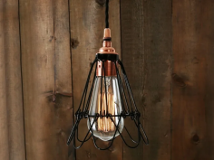 Juba cage pendant light