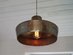 Elegance brass pendant light