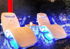 Vibration spa lounger