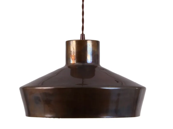 Elegance brass pendant light