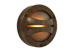 Seri 140mm semi-flush wall light