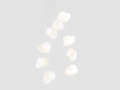 Pebble chandelier 7