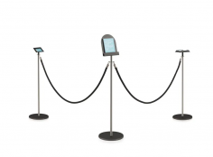 Set stanchions