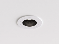 Pinhole round fixed fire-rated ip65