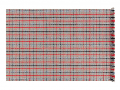 Garden layers tartan. blue