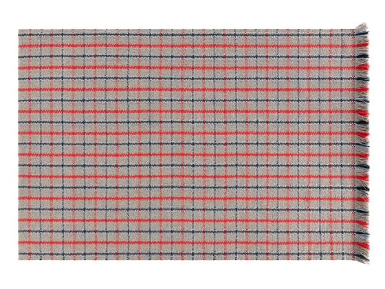 Garden layers tartan. blue