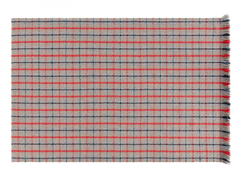 Garden layers tartan. blue