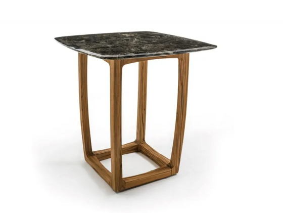 Bungalow bar table marble