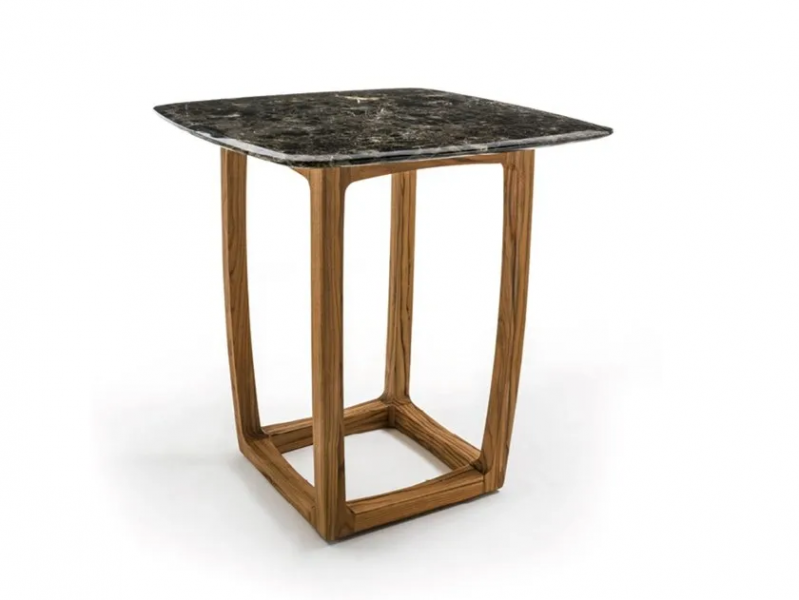 Bungalow bar table marble