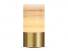 Voltra alabaster natural brass