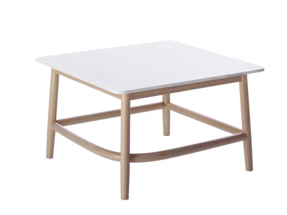 Single curve low table