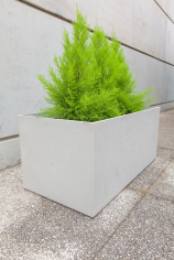 Box planter White