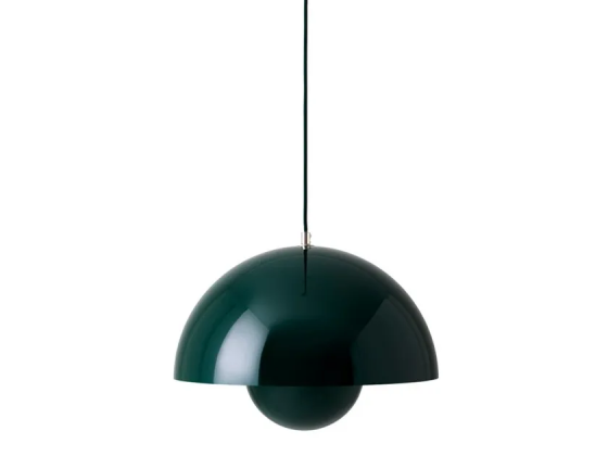 &tradition - flowerpot vp7 dark green