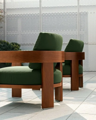 Warhol iroko outdoor