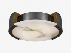 Melange large flush mount