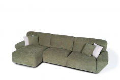 Beluga Green sofa