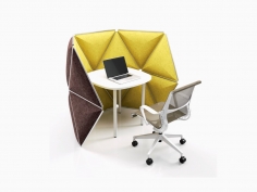 Акустические стены и перегородки Kivo фабрики Herman Miller