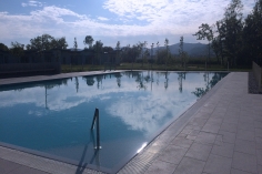 Hotel and resort swimming pool