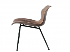 Petal | armless lounge chair metal