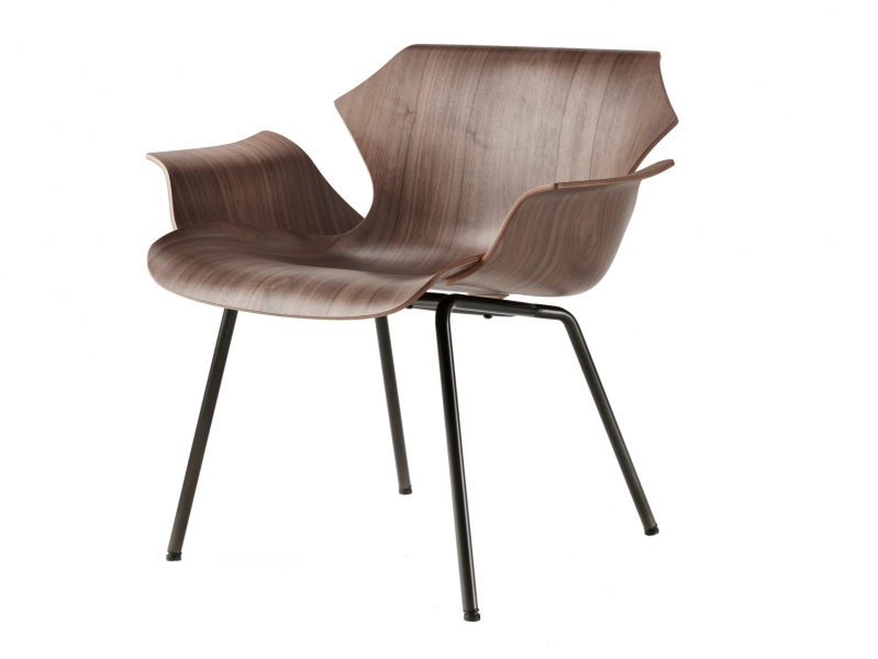 Petal | lounge armchair metal