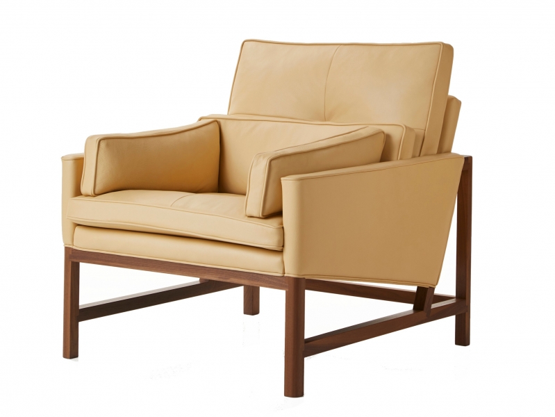 Wood frame lounge | low back