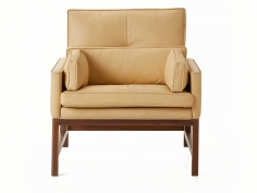 Wood frame lounge | low back