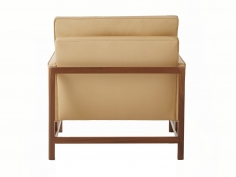 Wood frame lounge | low back