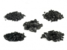 Crushed rock ebony black