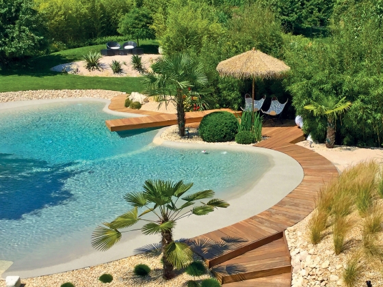 In-ground residential swimming pools