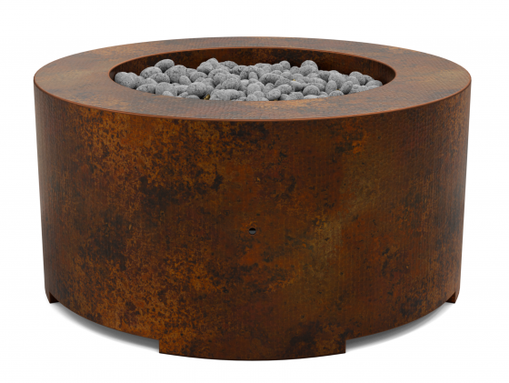 Cylindrical firepit