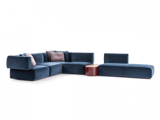 Диван угловой BOWY фабрики CASSINA