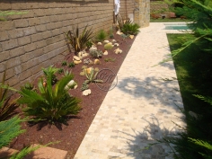 Natural stone garden paths 2