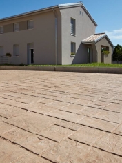 Stamped concrete