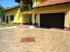 Stamped concrete