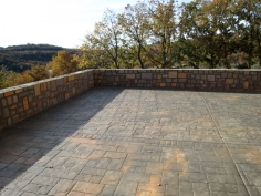 Stamped concrete