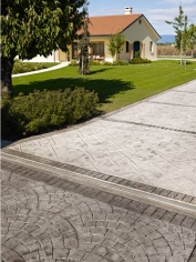 Stamped concrete