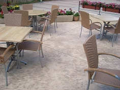 Stamped concrete