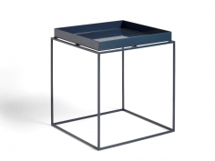 Hay - tray table m deep blue high gloss