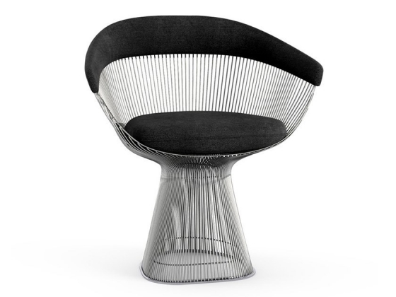 Knoll - platner teal-nickel | стул