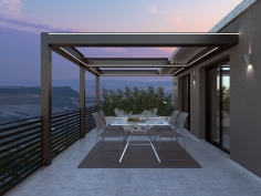 Isola 3 | wall-mounted pergola