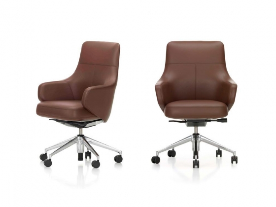 Кресло Grand Executive Lowback фабрики Vitra